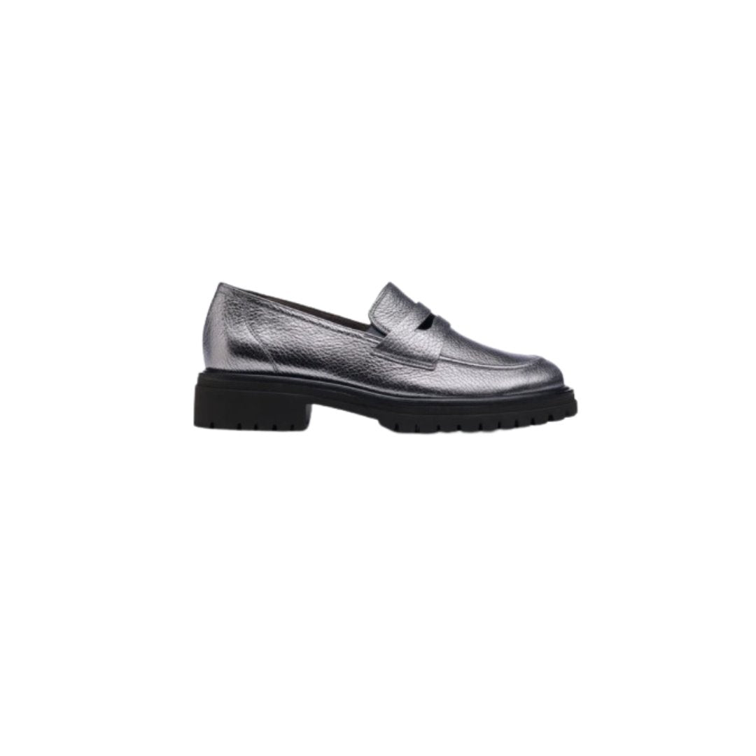 Wellesley Piombo Black Combo Flats - Loafer Paul Green 