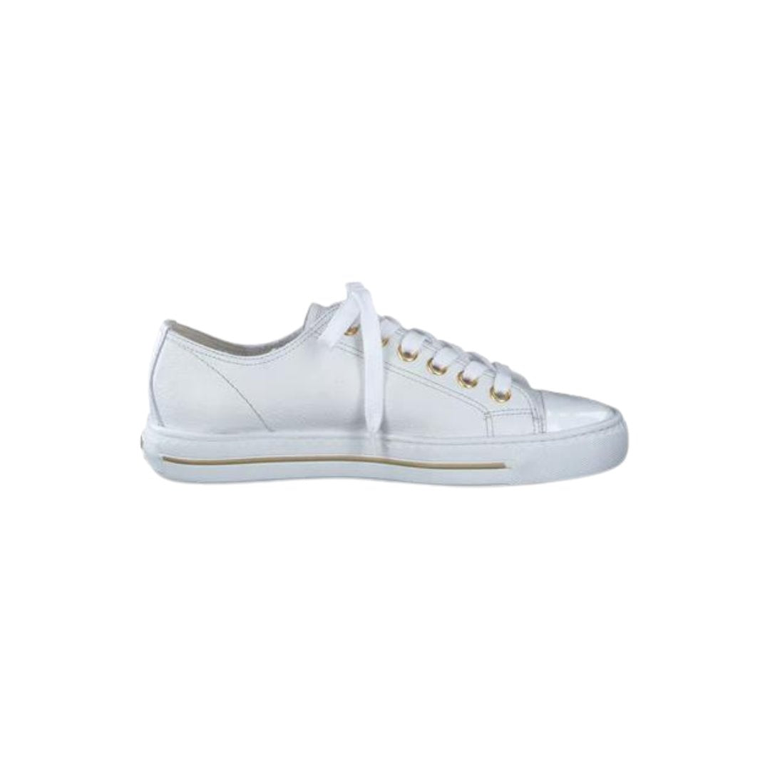 Sophie Sneaker White Crinkled Sneakers Paul Green 