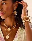 Joy Periwinkle Pearl Earrings Earrings Jane Win 
