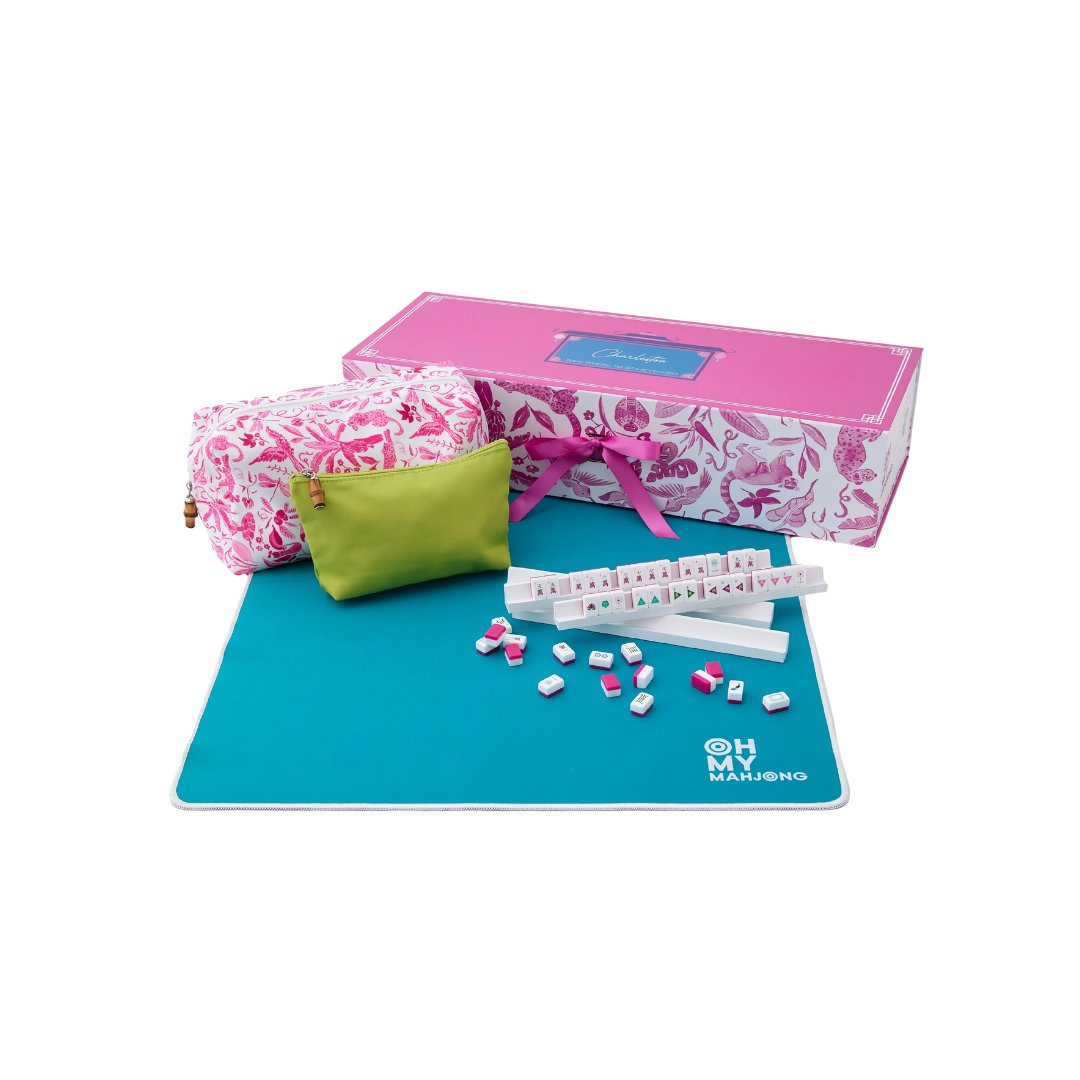 Mahjong Travel Set Charleston Home Decor - Games Oh My Mahjong 
