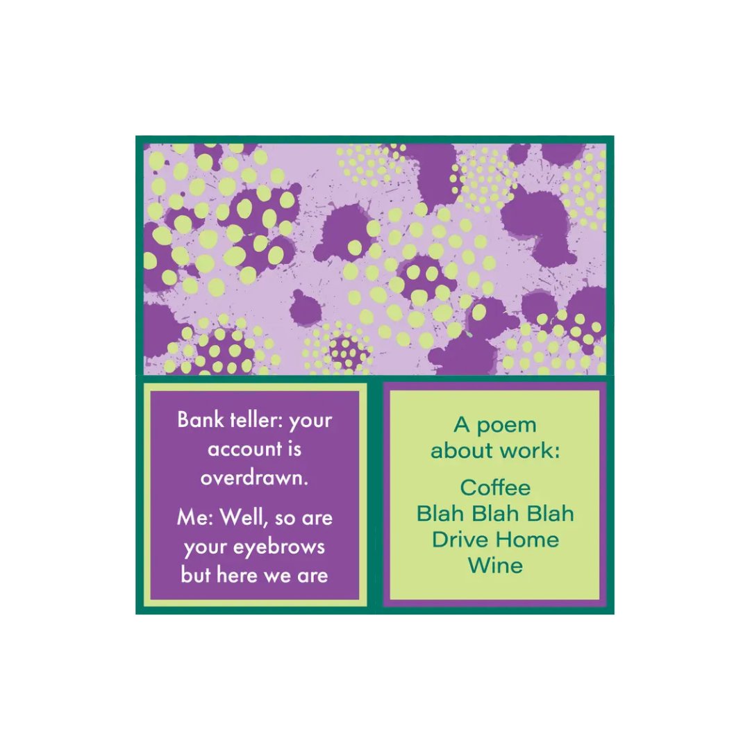 Blah, Blah Cocktail Napkin Home Decor - Tabletop Drinks On Me 