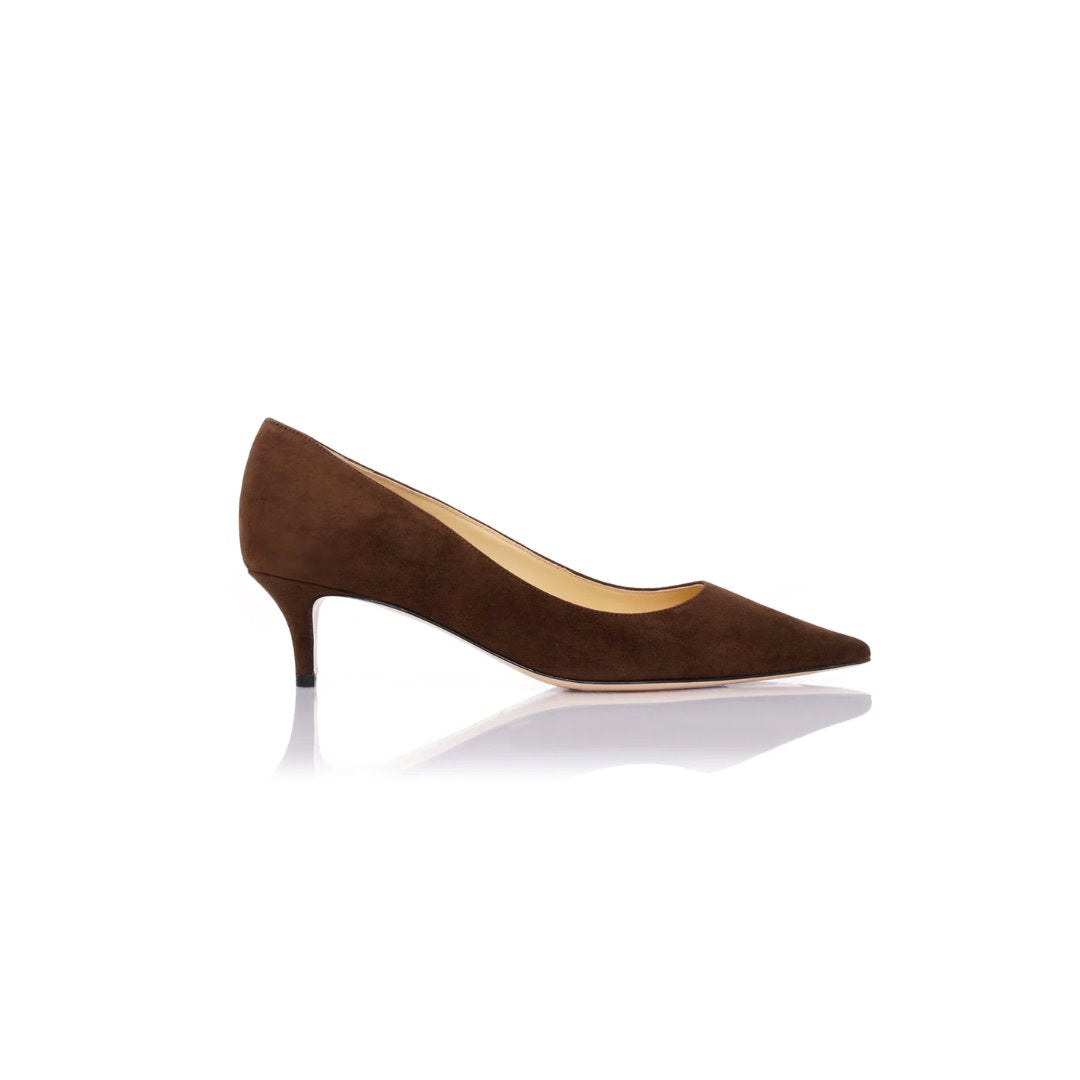 Classic Pump 45 Chocolate Shoes - Pumps - High Marion Parke 