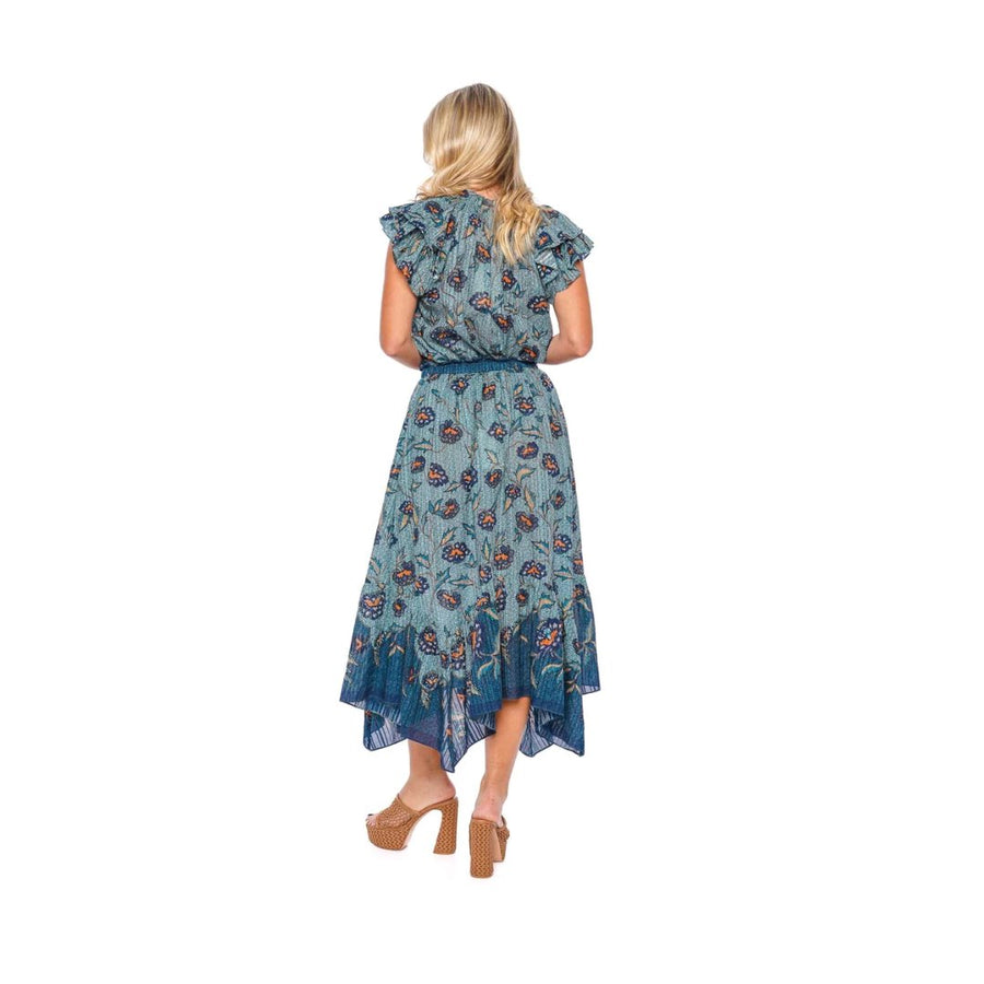 Alice Skirt Cornflower Skirts - Midi Ulla Johnson 