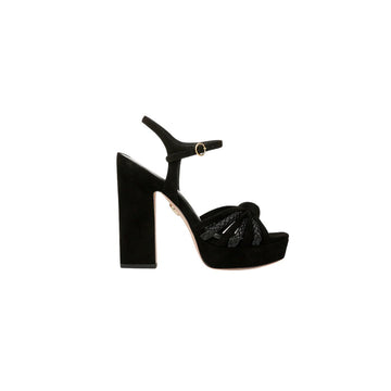 Flavia Platform Sandal Black Shoes - Sandals - Heeled Sandals Veronica Beard - Shoes 