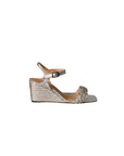 Brielle Metalizado Platino Shoes - Wedges - Espadrille Castaner 