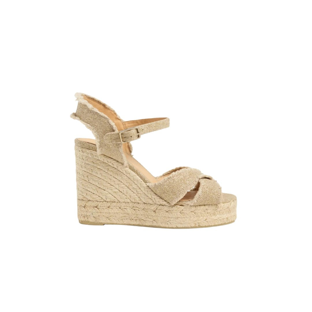 Bromelia Oro Claro Shoes - Wedges - Espadrille Castaner 