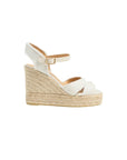 Bromelia Blanco Oro Shoes - Wedges - Espadrille Castaner 