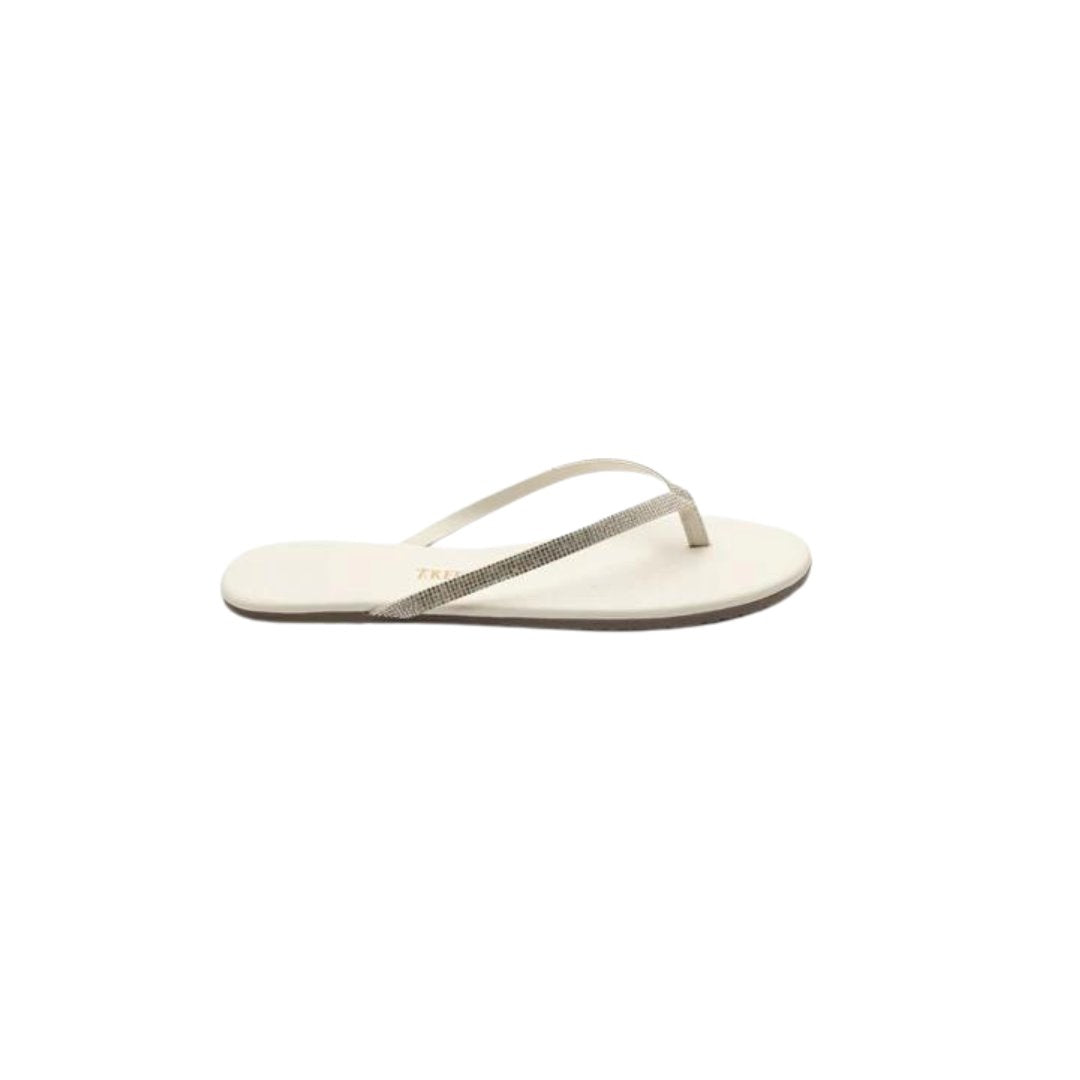 Infinity Lily Cream Sandals - Flip Flops Tkees 