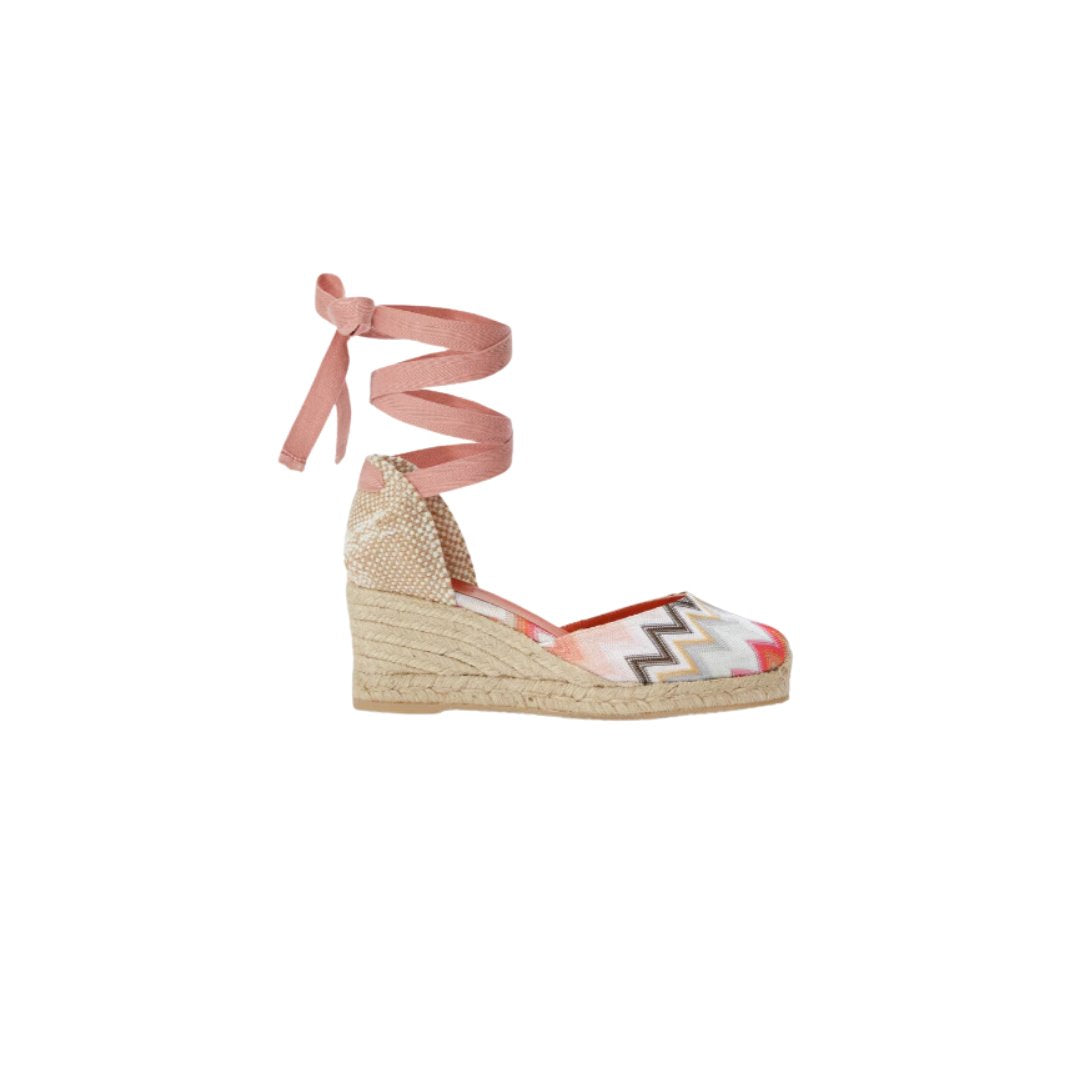 Eva 60 Wave Pink Wedges - Wedge Missoni 