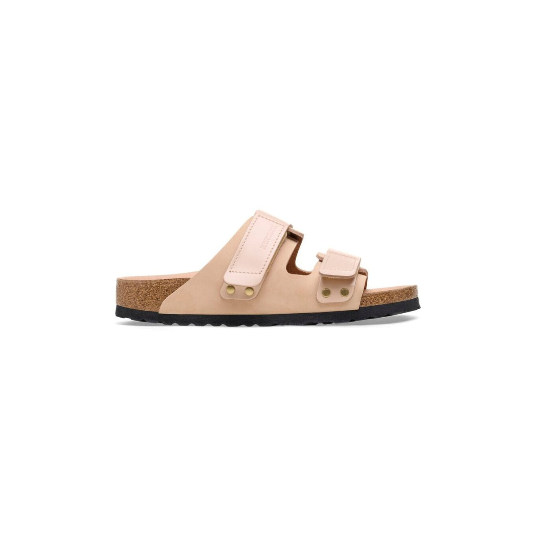 Uji High Shine New Beige Shoes - Sandals - Flat Sandals Birkenstock 