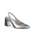 Toluca Sling Pumps Metallic Shoes - Pumps - High Paul Green 