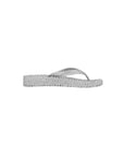 Cheerful Platform Flip Flop Silver Sandals - Flip Flops Ilse Jacobsen 