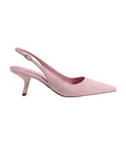 Bianka Slingback Pump Primrose Pink Suede Pumps - Low Sam Edelman 
