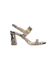 Genetta Slingback Sandal Python Sandals - Heeled Sandals Veronica Beard - Shoes 