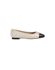 Marilyn Ballet Flat Modern Ivory/Black Flats - Ballet Sam Edelman 