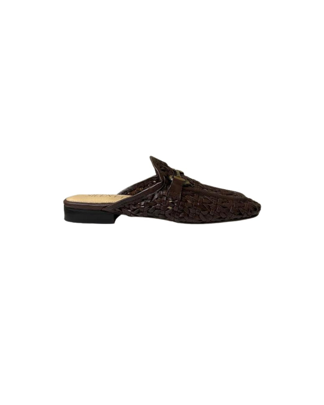 Cora Woven Loafer Brown Flats - Mule Silent D 
