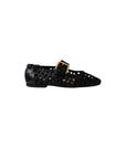Carmi Mary Jane Flat Black Flats - Ballet Silent D 