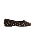 Alie Studded Ballet Flat Cafe Noir Suede Flats - Ballet Sam Edelman 