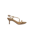 Francesca Heel Nude Sandals - Heeled Sandals Lola Cruz 