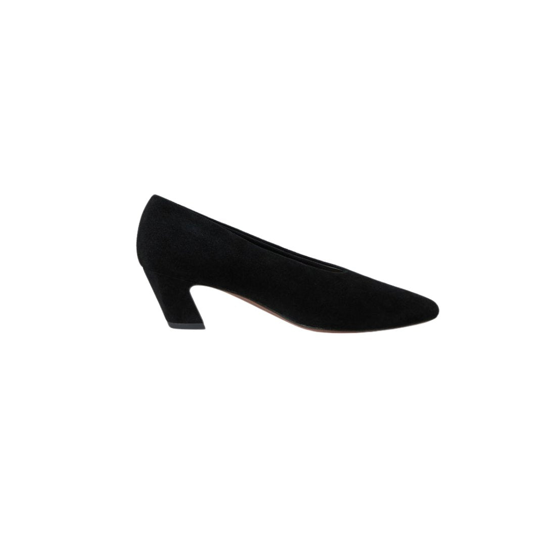Neive Suede Low Pump Black Pumps - Low Loeffler Randall 
