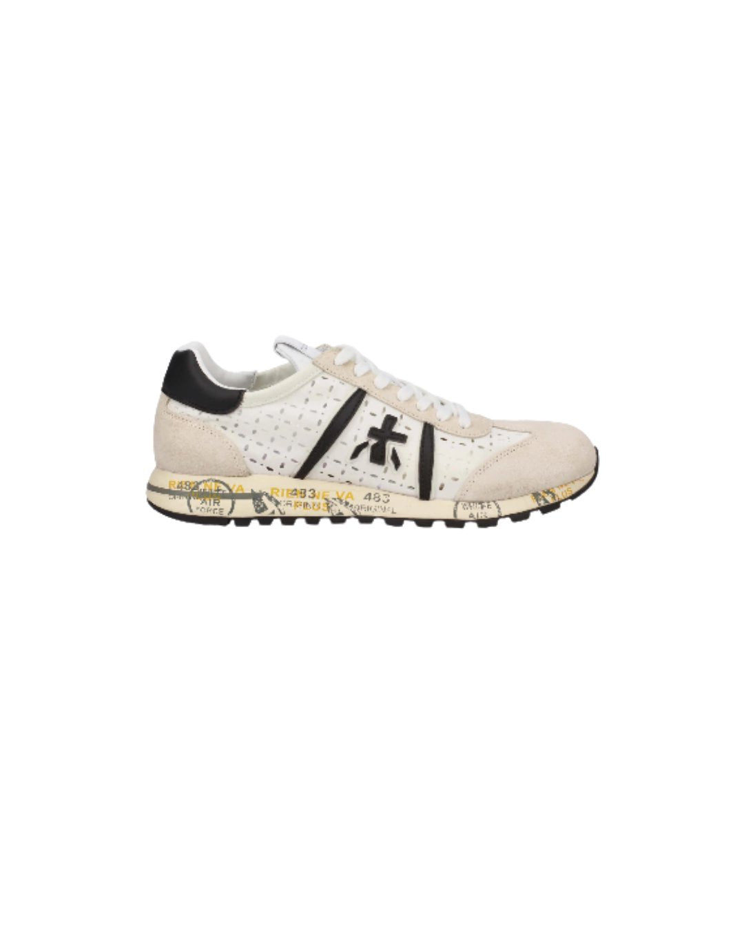 Lucy D 7413 White/ Black Sneakers Premiata 