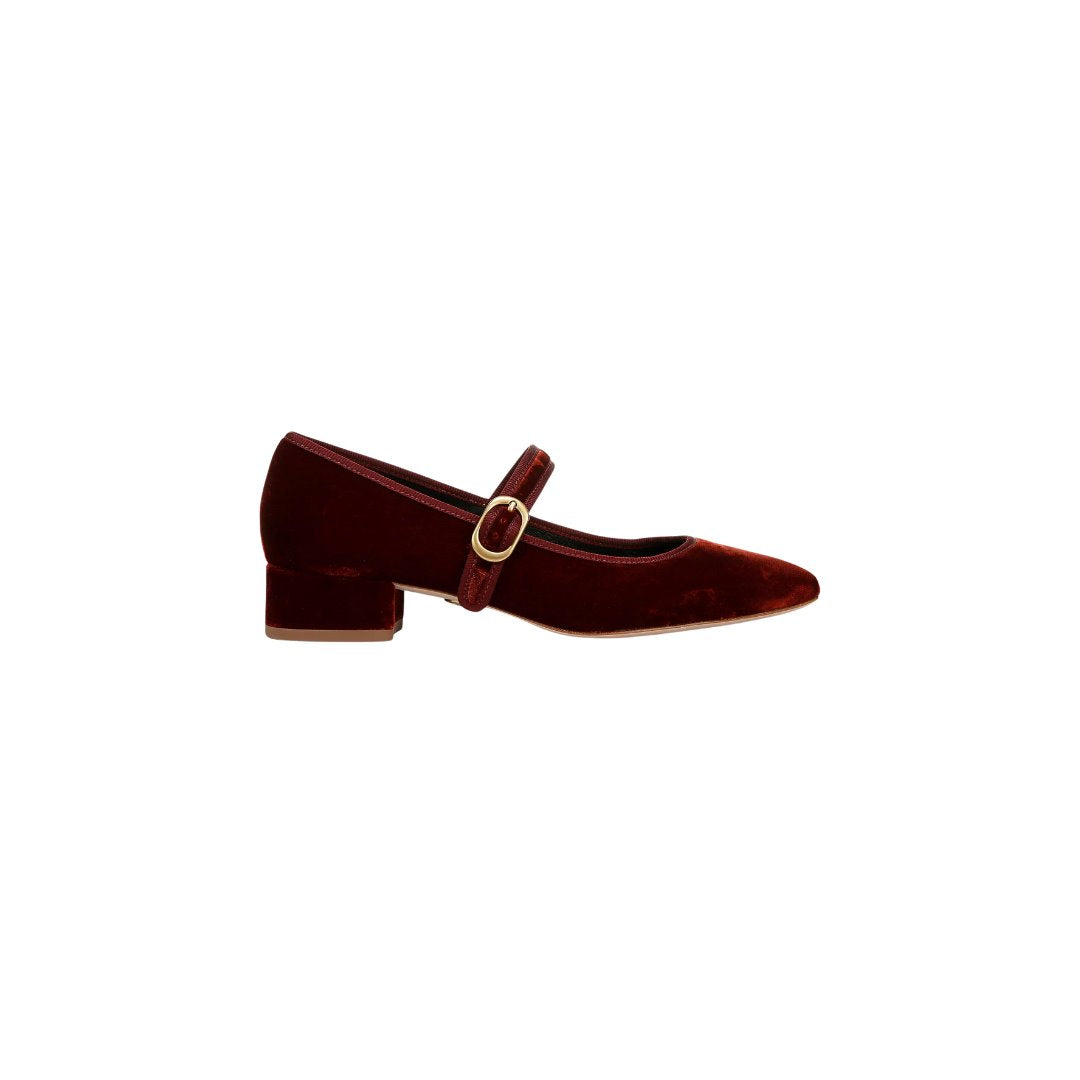 Cade Red Ochre Pumps - Low Veronica Beard - Shoes 