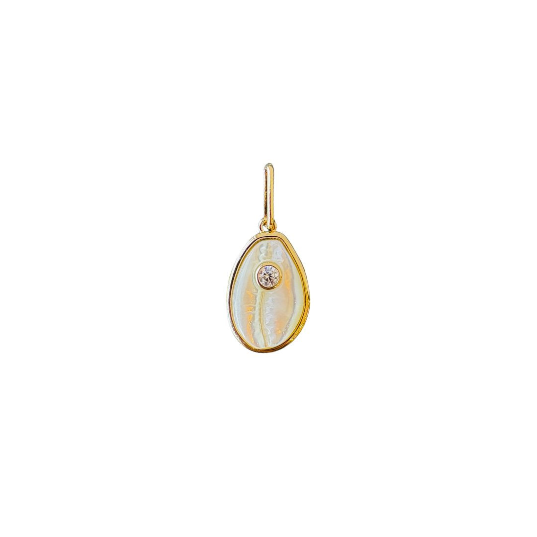 Cowrie Mother of Pearl Charm Necklaces Thatch 