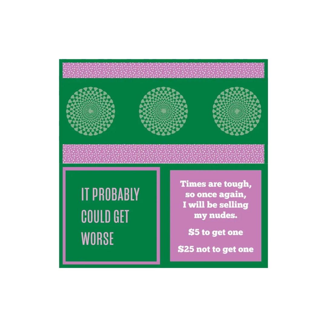 Sell Nudes Cocktail Napkin Home Decor - Tabletop Drinks On Me 