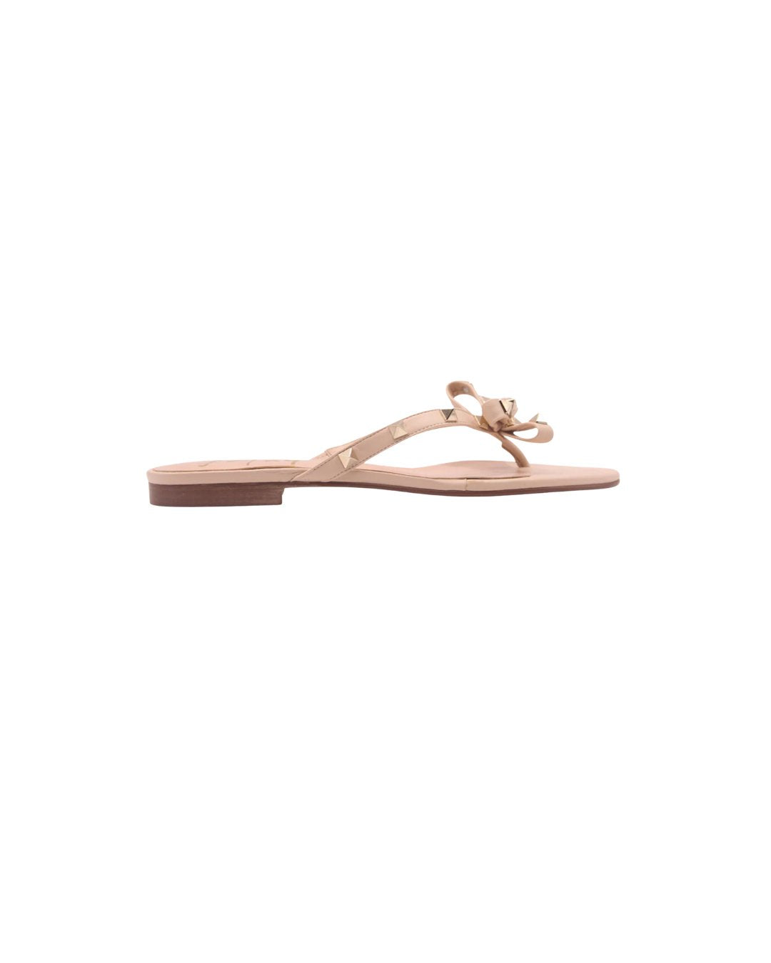 Bina Beige Leather Sandals - Flip Flops French Sole 