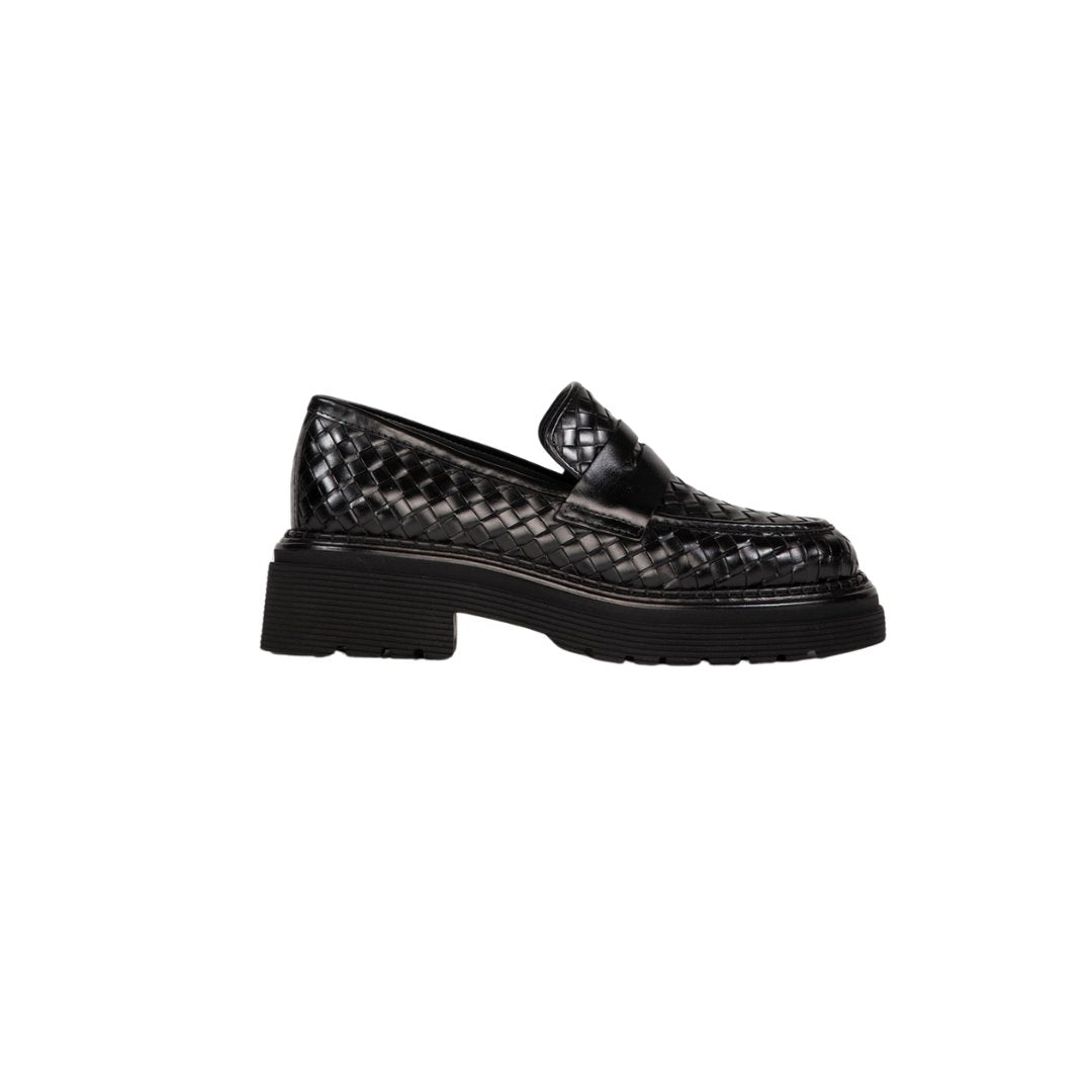 Siena Sierra Black Flats - Loafer Homers 