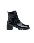 Westbrook Boot Black Crinkled Patent Boots - Booties Paul Green 