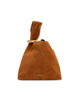 Suede Swing Bag Tobacco Clutch Veronica Beard 