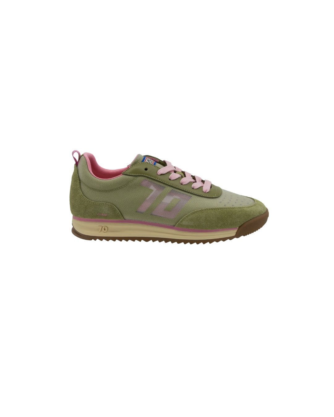 Jump Sneaker Olive Sneakers Back 70 