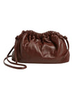 Mini Cloud Clutch Chocolate Clutch Mansur Gavriel 