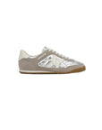 Natalia Suede Sneaker Silver/Gray Sneakers Veronica Beard - Shoes 