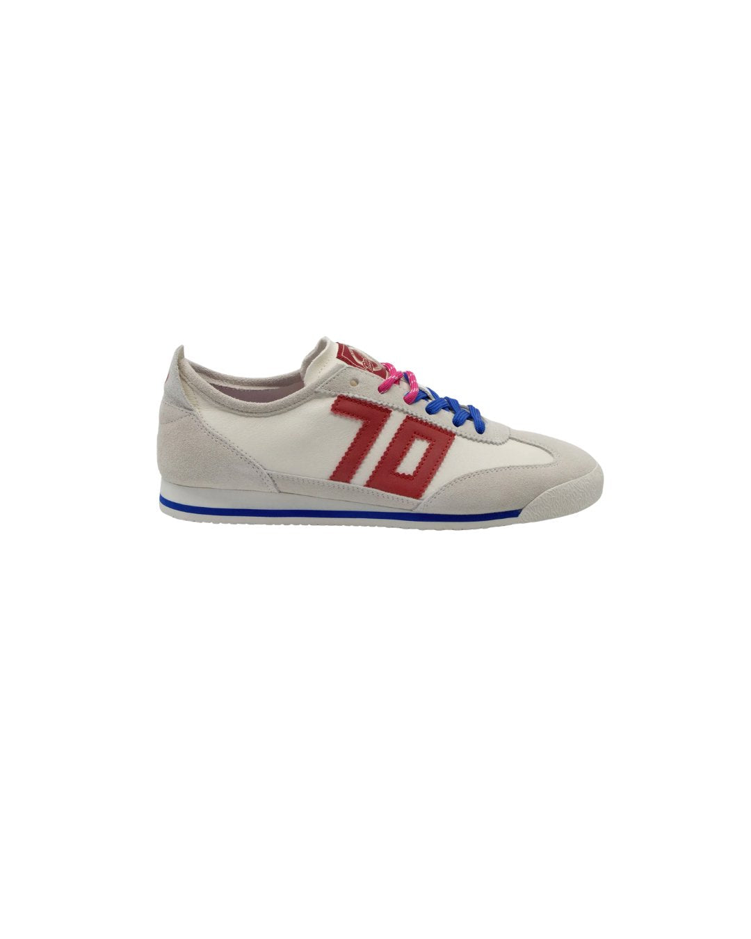 Leon Sneaker White Red Sneakers Back 70 