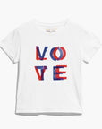 Tommy Vote Love Tee White