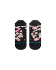 Light Performance Tab Camo Floral Black Socks Stance 