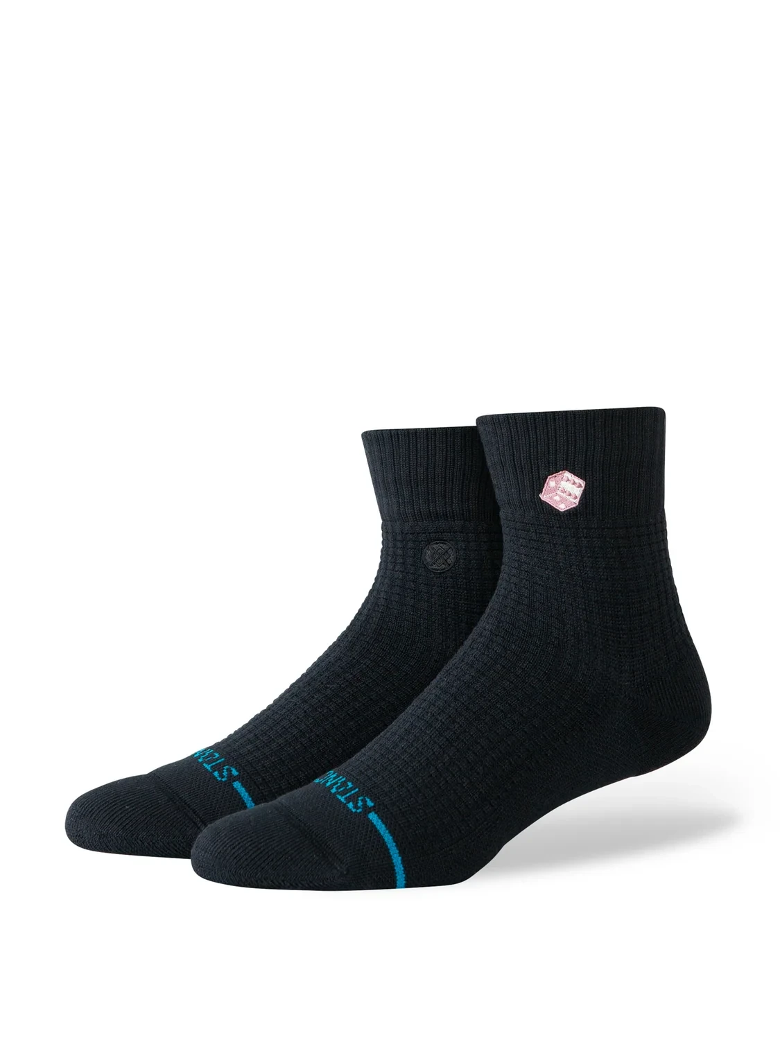 Dicey Waffle Quarter Black