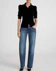 The Velvet Gillian Top BLack Tops - Button Down rag & bone 