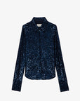 Tawny Sequins Encre Tops - Blouses Zadig & Voltaire 