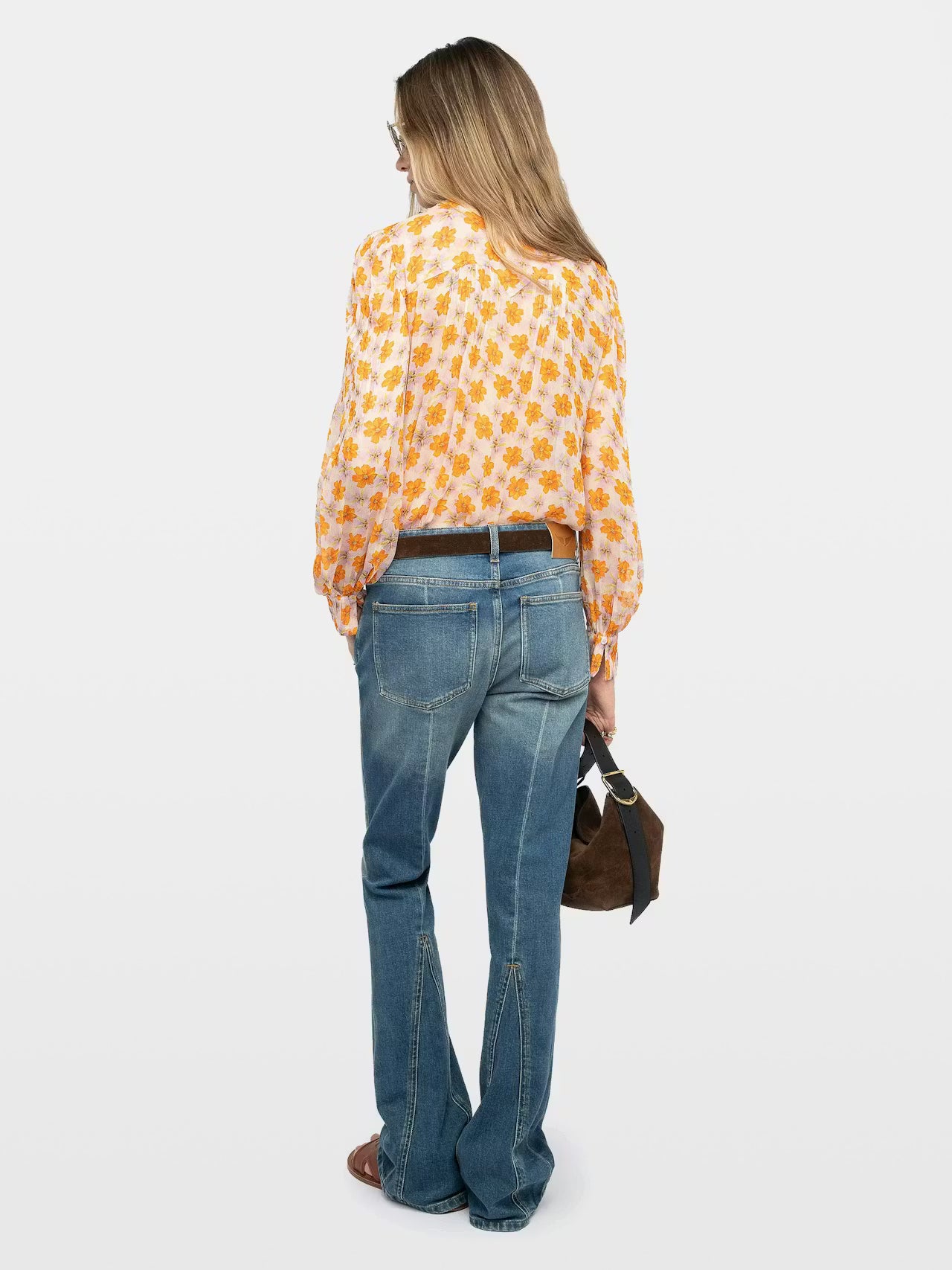 Timz Blouse Flower Cream Tops - Blouses Zadig & Voltaire 