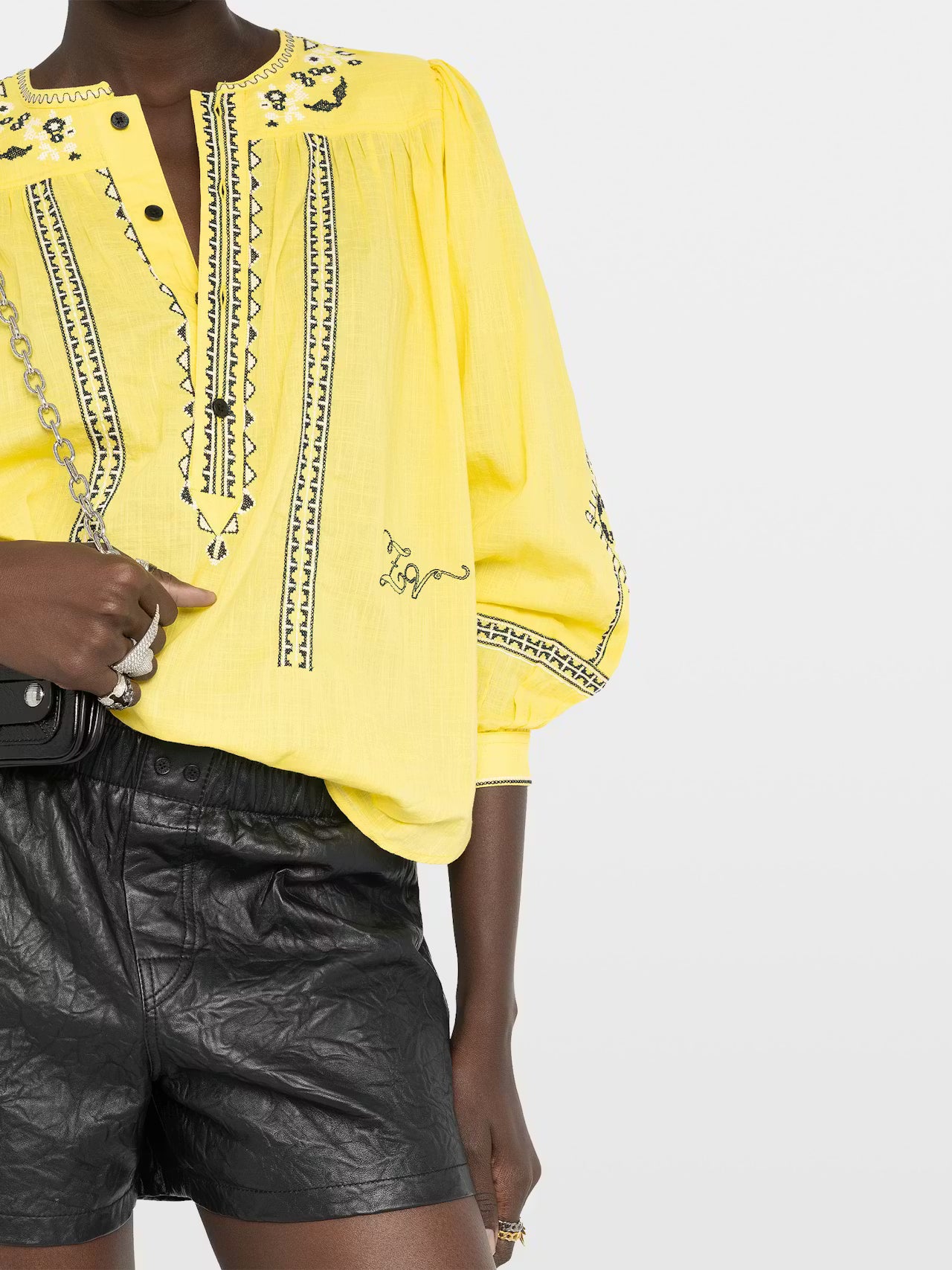 Tigy Blouse Banana Tops - Blouses Zadig & Voltaire 