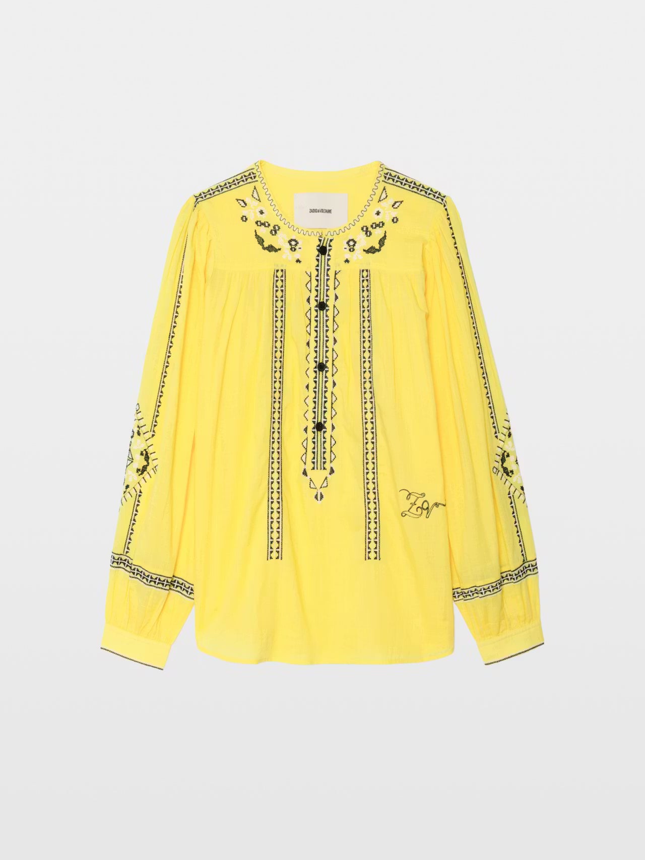 Tigy Blouse Banana Tops - Blouses Zadig & Voltaire 