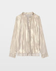 Tink Satin Blouse Gold Tops - Blouses Zadig & Voltaire 