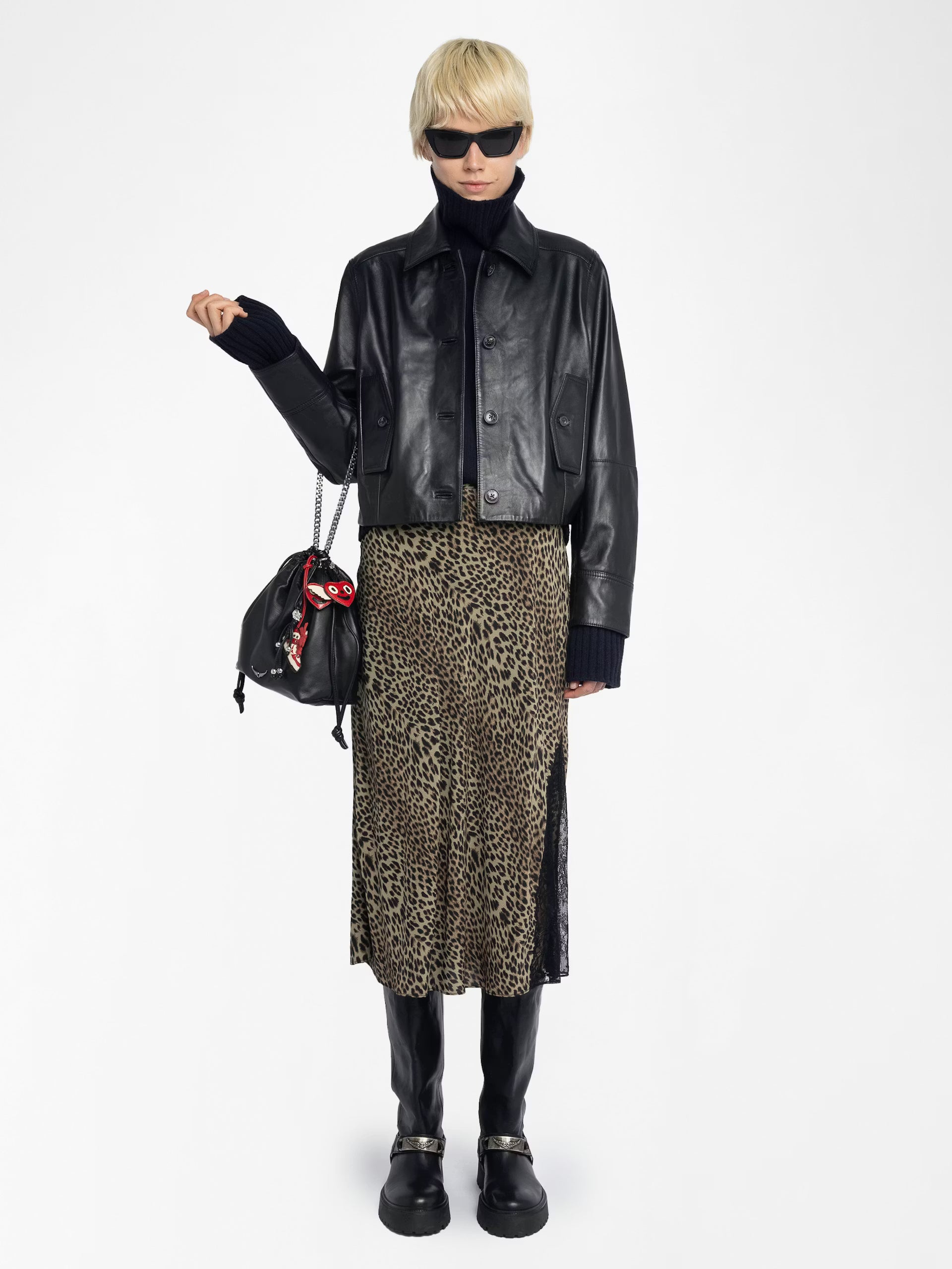 Jayla Skirt Leaves Skirts - Midi Zadig & Voltaire 