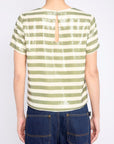 Tchao Sequin Stripe Moss