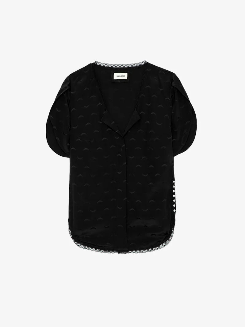 Tiffiny Jac Wings Noir Tops - Blouses Zadig &amp; Voltaire 