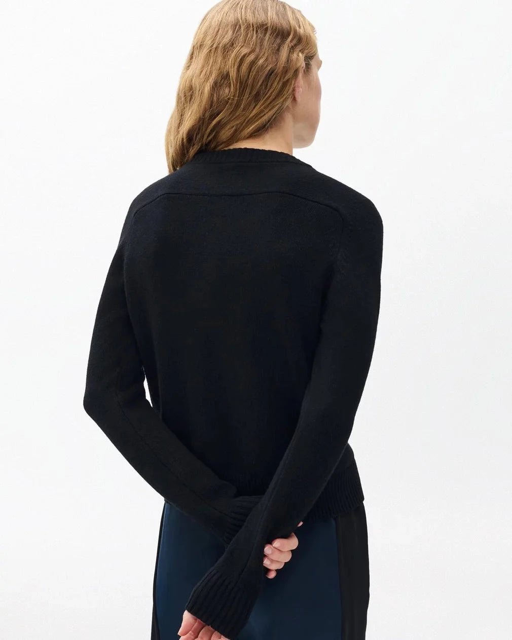 Wallace Crew Sweater Black Sweater - Crewneck rag & bone 