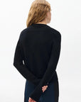 Wallace Crew Sweater Black Sweater - Crewneck rag & bone 